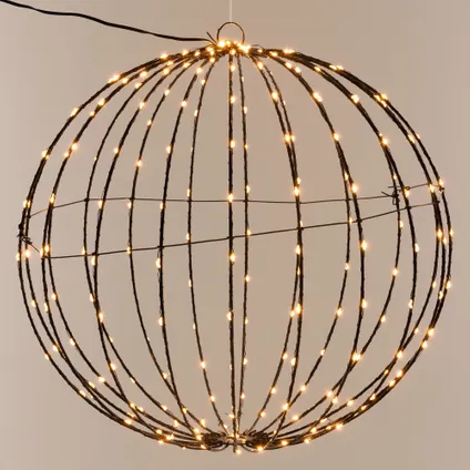 Boule lumineuse á LED de Noël extra blanc chaud guirlande lumineuse Ø40 cm IP44 8