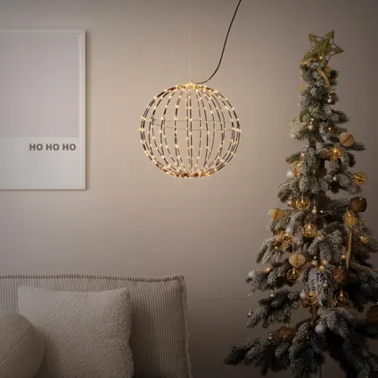 Boule lumineuse á LED de Noël extra blanc chaud guirlande lumineuse Ø40 cm IP44 10