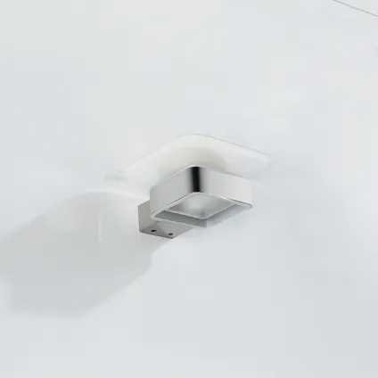 VDN Stainless porte-savon - Argent - Acier inoxydable - Verre mat - Suspendu 3