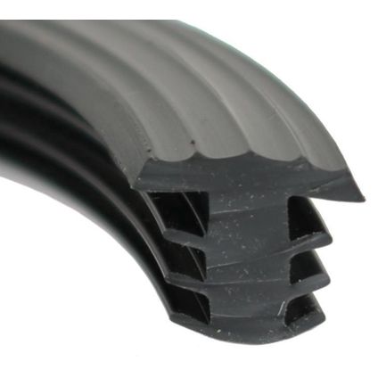 Profil de marche Mini - Noir - 9x6x5.9mm - Rouleau de 50 mètres