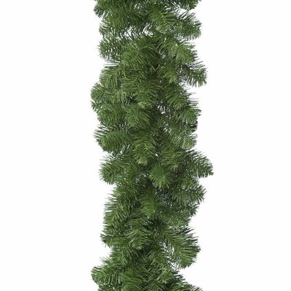 Decoris Kerstslinger - guirlande - groen - dennen - 270 cm
