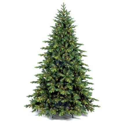 Royal Christmas® Arbre de Noël artificiel Visby 180 cm | Y compris l'éclairage LED