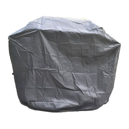 Housse de BBQ - Flokoo - Hydrofuge - Ajustable - 107 x 140 x 59 cm - Noir