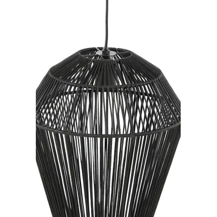 Light & Living - Hanglamp DEYA - Ø30x37cm - Zwart 3
