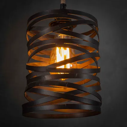 Hoyz - Industriele Hanglamp - 7 Lampen - Twist Wikkel - XL 6