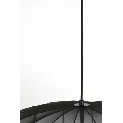 Light & Living - Hanglamp PLUMERIA - Ø60x45cm - Zwart 3