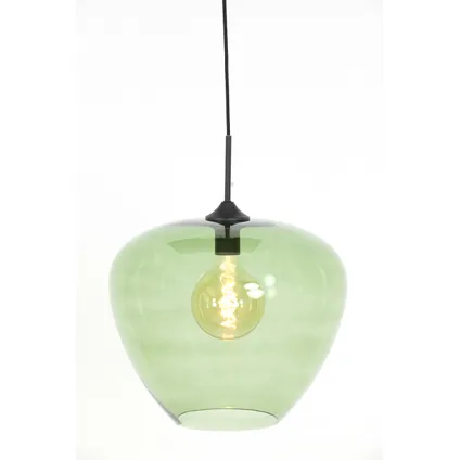 Light & Living - Hanglamp MAYSON - Ø40x34cm - Groen 2