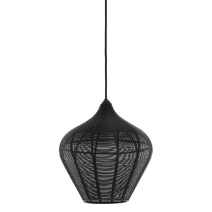 Light & Living - Hanglamp ALVARO - Ø27x29.5cm - Zwart