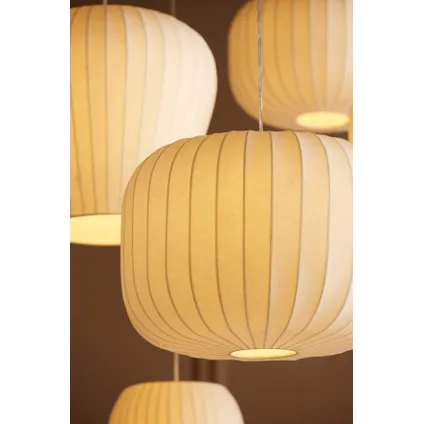 Light & Living - Hanglamp LEXA - Ø35x25cm - Wit 3