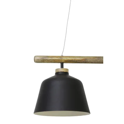 Light & Living - Hanglamp BANU - 132x25x30cm - Zwart 2