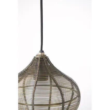 Light & Living - Hanglamp ALVARO - Ø27x29.5cm - Brons 3