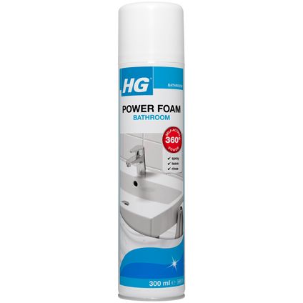 Mousse nettoyante HG Power foam salle de bain 300ml