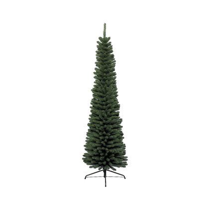 Everlands - Kunstkerstboom Pencil pine h180 cm dia 55 cm extra smal cm groen