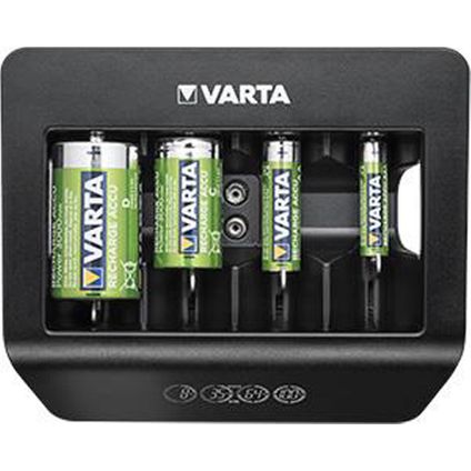 Varta LCD Universele Batterijen Oplader voor AA/AAA/C/D/9V NiMH