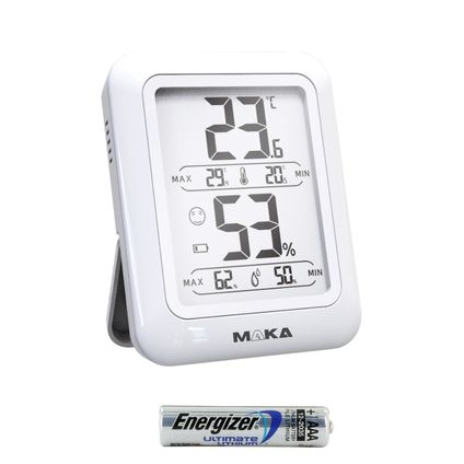 MAKA Digitale Hygrometer - Thermometer binnen - Luchtvochtigheidsmeter