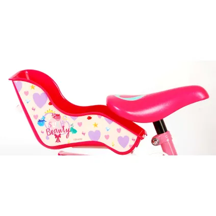 Disney Princess Kinderfiets Meisjes 16 inch Roze Twee Handremmen 8