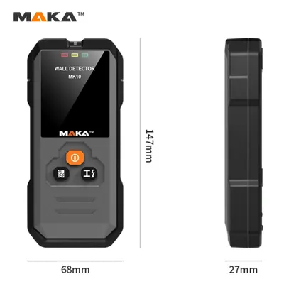 MAKA Digitale leidingzoeker - Koper, Metaal & Hout detectie tot 120mm 5