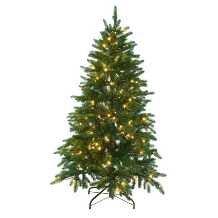 L'arbre de Noël artificiel Excellent Trees® LED Falun 210 cm avec 350 lumières LED
