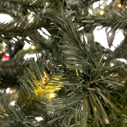 Luxe Kerstboom Excellent Trees® LED Falun Green 210 cm - 350 Lampjes 5