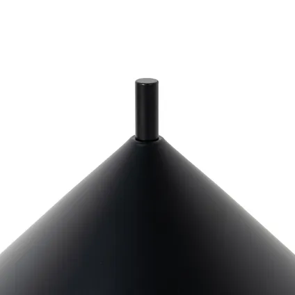QAZQA Design tafellamp zwart - Triangolo 3