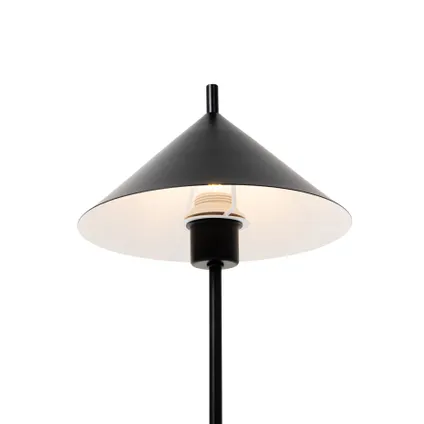 QAZQA Design tafellamp zwart - Triangolo 5