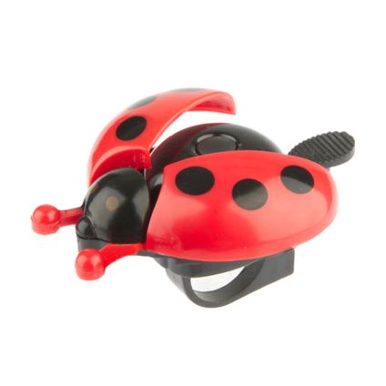 PexKids Bicycle Pexkids Ladybugs met open vleugels rood/zwart