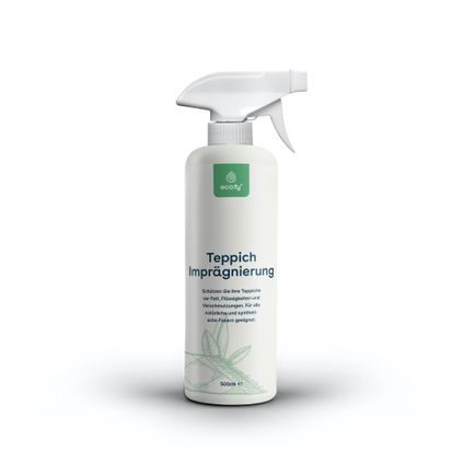 Spray imperméabilisant pour tapis - eco:fy - 500ml - protection contre l'humidité et la saleté