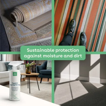 Spray imperméabilisant pour tapis - eco:fy - 500ml - protection contre l'humidité et la saleté 3