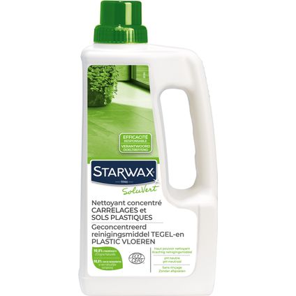 Starwax geconcentreerde reiniger voor tegels en PVC-vloeren 1L