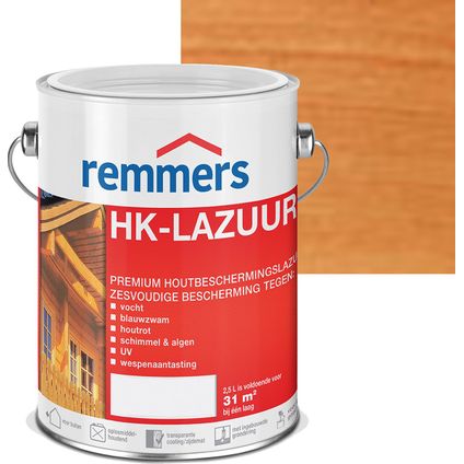 Remmers HK lazuur 3 in 1 houtbescherming Douglas 2,5 liter