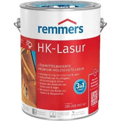 Remmers HK lazuur 3 in 1 houtbescherming Palissander 2,5 liter 2