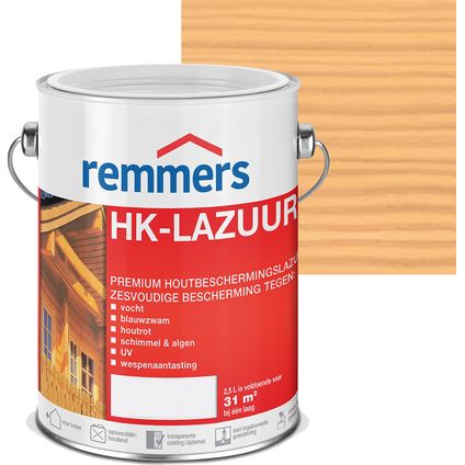 Remmers HK lazuur 3 in 1 houtbescherming Hemlock 0,75 liter