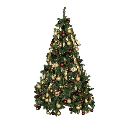 Sapin de Noël de luxe Excellent Trees® LED Stavanger Vert 150 cm avec éclairage 3