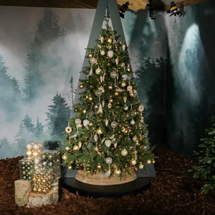 Sapin de Noël Excellent Trees® LED Ulvik 210 cm avec éclairage - Version Luxe - 460 lumières 3