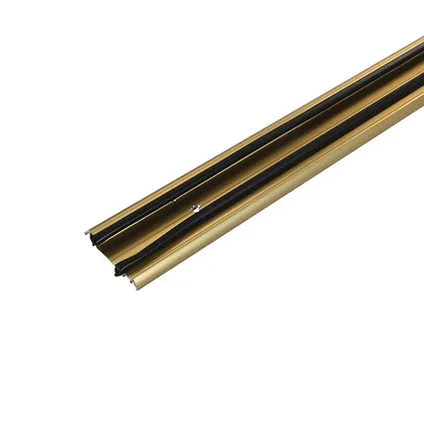 Fixman Tochtstrip - tochtwering - goud - aluminium - 91 x 6,2 cm 2