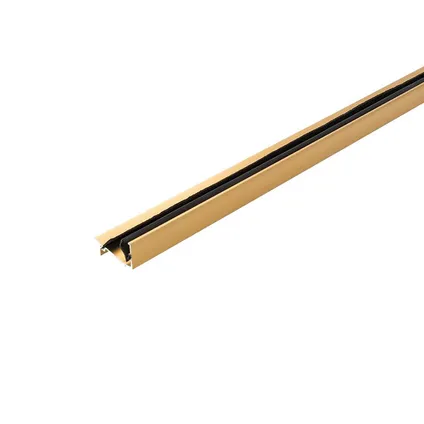 Fixman Tochtstrip - tochtwering - goud - aluminium - 91 x 5,2 cm 2