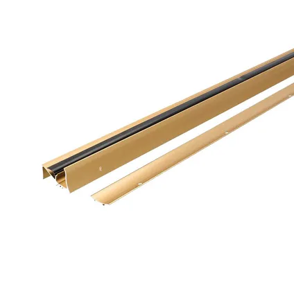 Fixman Tochtstrip - tochtwering - goud - aluminium - 91 x 5,6 cm 2