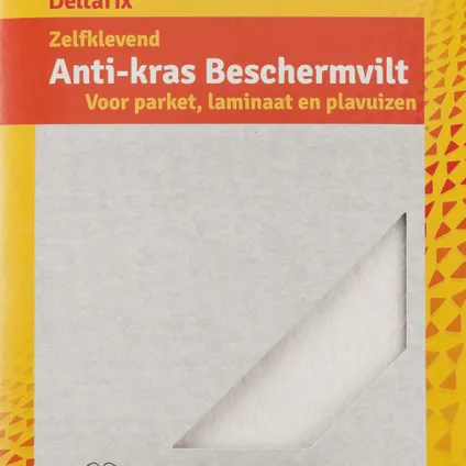 Deltafix Anti-krasvilt -1x knipvel - wit - 90 x 100 mm - zelfklevend 2