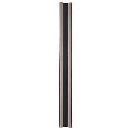 Deltafix Tochtstrip - tochtwering - grijs - foam - 95 x 2,5 cm