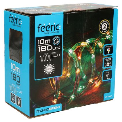 Feeric lights & Christmas Lichtslang - 10M - gekleurd