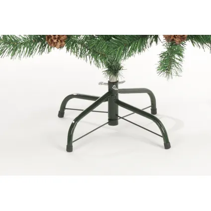 Christmas Gifts Kunstkerstboom - Spar met Dennenappels - Kerstdecoratie voor Binnen - 210 cm 3