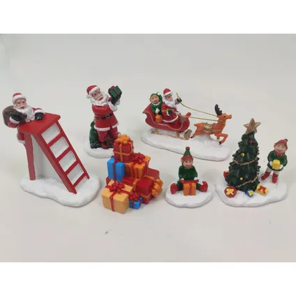 Feeric lights & Christmas Kerstdorp accessoires en figuurtjes 2
