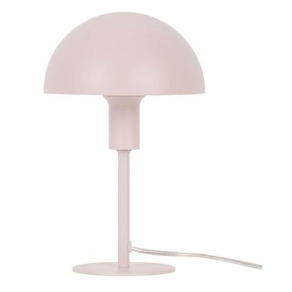 Nordlux tafellamp Ellen mini mat roze ⌀16cm E14