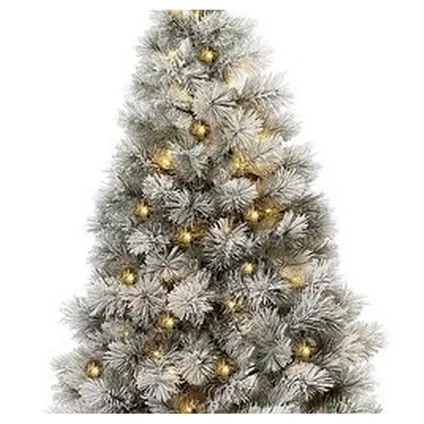 Royal Christmas® Arbre de Noël artificiel Chicago 240 cm avec neige | Y compris l'éclairage LED 2