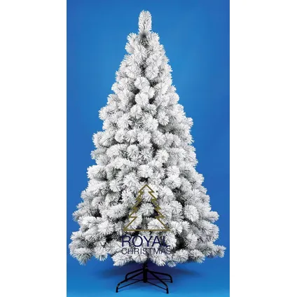 Royal Christmas Sapin de Noël Artificiel Chicago 240cm avec neige