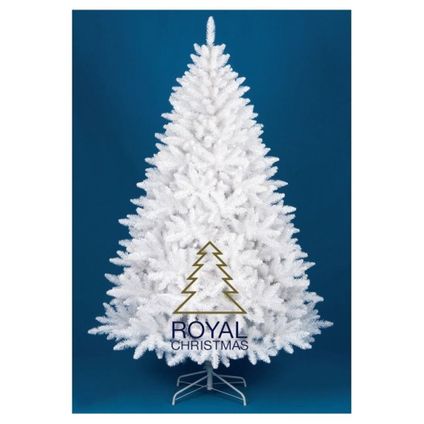 Royal Christmas Witte Kunstkerstboom Washington Promo 210cm met LED