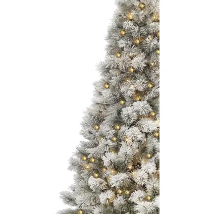 Royal Christmas Sapin de Noël Artificiel Chicago 270cm avec neige | y compris l'éclairage LED 2