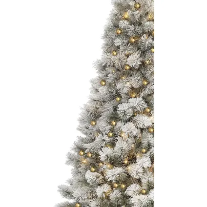 Royal Christmas® Arbre de Noël artificiel Chicago 120 cm avec neige | Y compris l'éclairage LED 4