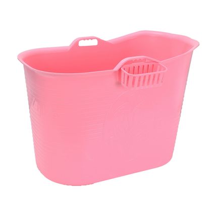 FlinQ Bath Bucket 1.0 - Badkuip - Zitbad - 185L - Roze