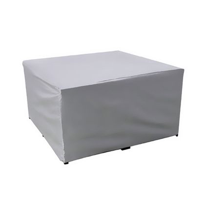Housse de protection pour meubles de jardin - Flokoo - Gris - 280 x 280 x 80 cm